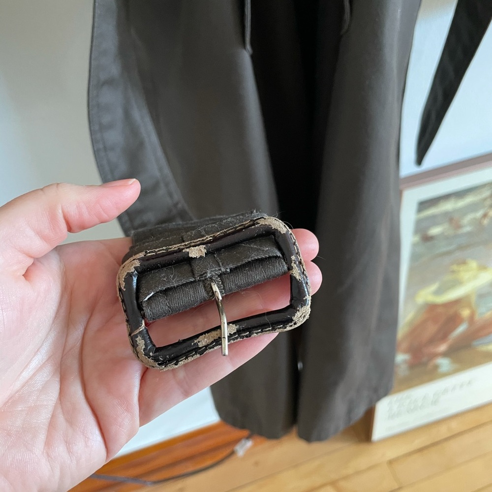 Vintage Christian Dior Trench Coat XL - Picture 4 of 4